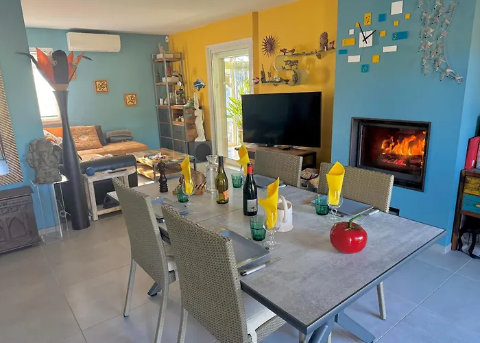 Zen, Piscine, Jardin Balinais, 6 Personnes Villa